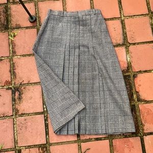 Vintage grey wool Oscar de la Renta skirt size XS/0